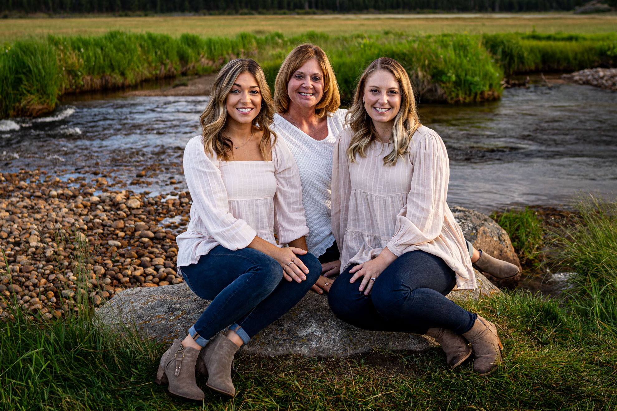 Mother and daughter portrait in Rocky Mountain National Park, photographed by Joe Pyle, Estes Park family photographer